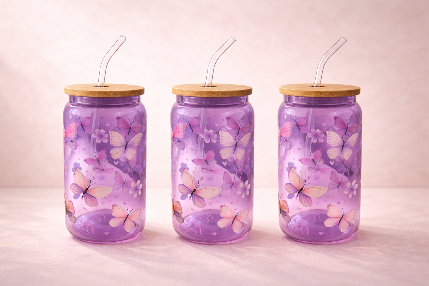 Trinkglas Schmetterling - Limitierte Auflage -