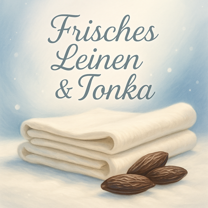 Duftwachsriegel - frisches Leinen und Tonka