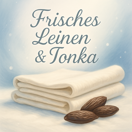 Duftwachsriegel - frisches Leinen und Tonka