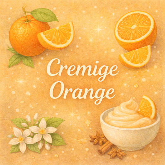 Duftwachsriegel - cremige Orange