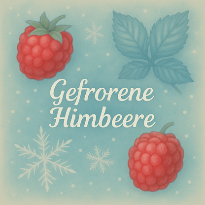 Duftwachsriegel - gefrorene Himbeere Sandelholz