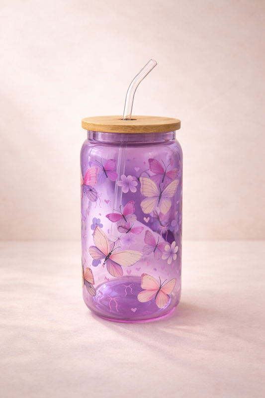 Trinkglas Schmetterling - Limitierte Auflage -