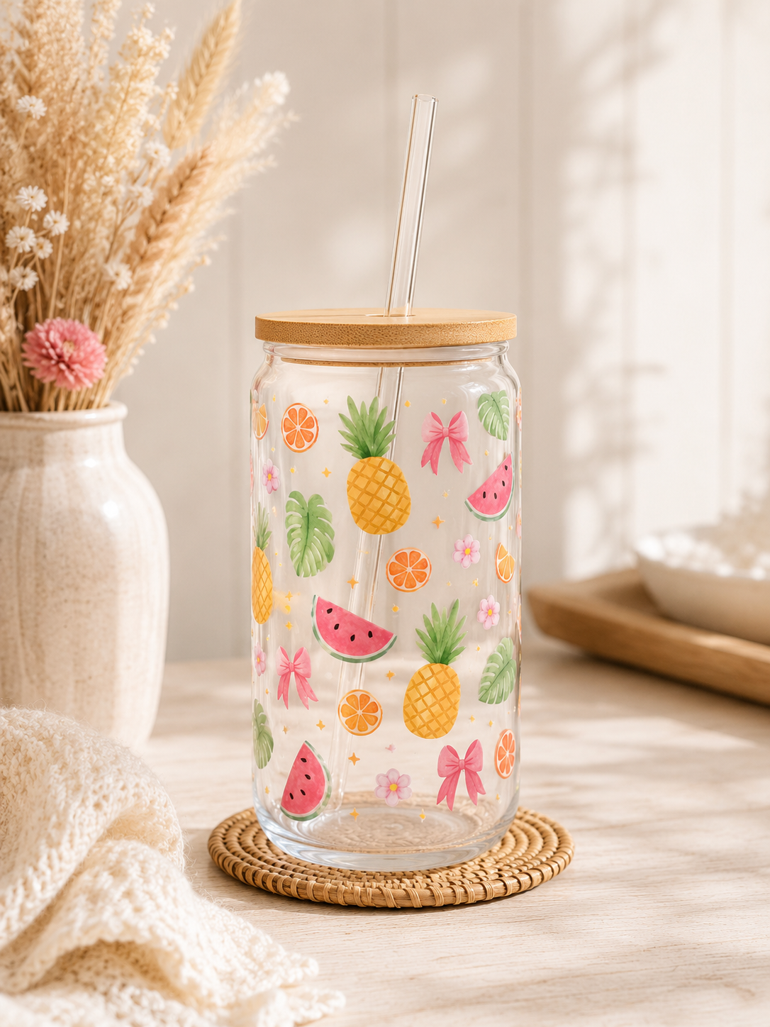 Trinkglas Sommerfrüchte | SommerVibes