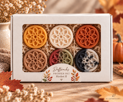 Duftwachs Probier-Set Herbst II | 6 Herbstdüfte
