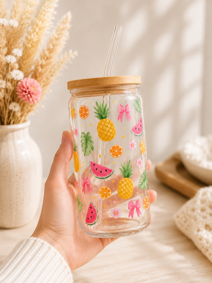 Trinkglas Sommerfrüchte | SommerVibes