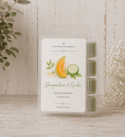 Honigmelone & Gurke – Duftwachsmelts aus Sojawachs